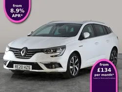 White Used 2020 Renault Mégane GrandTour Iconic Estate | £10,091 (Fair price)