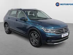 Blue Used 2023 VW Tiguan Elegance SUV | £24,699 (Fair price)