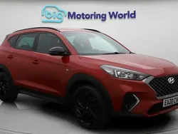 Red Used 2020 Hyundai Tucson N Line SUV | £17,000 (A bit pricey)