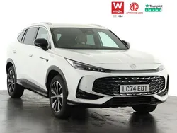 White Used 2024 MG HS Trophy SUV | £22,649