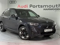 Black Used 2022 BMW iX3 M Sport SUV | £29,640 (Fair price)