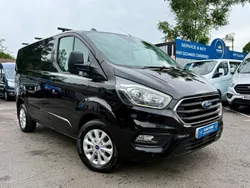 Black Used 2019 Ford Transit Custom Limited Van | £10,995 (Fair price)