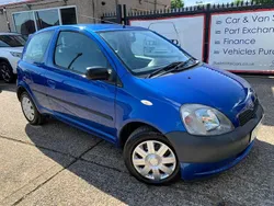 Blue Used 2002 Toyota Yaris Hatchback | £1,100