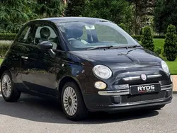 Black Used 2012 Fiat 500 Lounge Hatchback | £7,616 (Fair price)