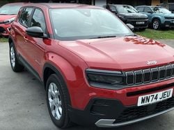 Red Used 2024 Jeep Avenger Altitude SUV | £16,495 (Good price)
