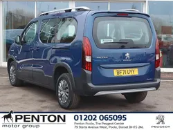 Blue Used 2021 Peugeot Rifter Allure MPV | £19,990