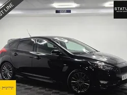 Black Used 2017 Ford Focus ST-Line Hatchback | £7,995 (Good price)