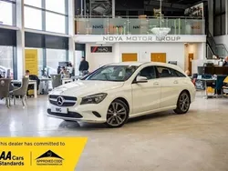 White Used 2017 Mercedes CLA200 Shooting Brake Estate | £7,499