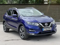 Blue Used 2018 Nissan Qashqai N-Connecta SUV | £7,995 (Fair price)