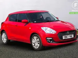 Red Used 2017 Suzuki Swift SZ-T Hatchback | £8,399 (Fair price)