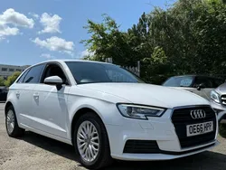 White Used 2016 Audi A3 Sportback Design Hatchback | £9,295 (Fair price)
