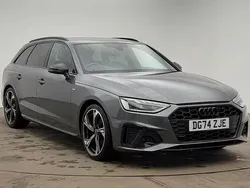 Grey Used 2024 Audi A4 Black Edition Estate | £33,790 (Expensive)