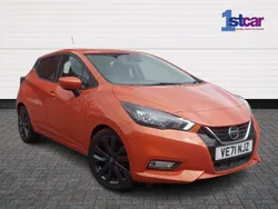 Orange Used 2022 Nissan Micra Tekna Hatchback | £10,689 (Good price)