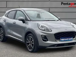 Silver Used 2023 Ford Puma Gen-E Titanium Hatchback | £16,495 (Fair price)