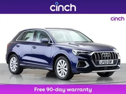 Blue Used 2022 Audi Q3 Sport SUV | £22,099 (Fair price)