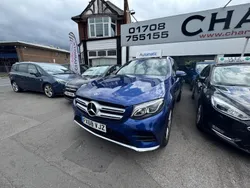 Blue Used 2018 Mercedes GLC250 AMG Line Premium Estate | £15,750 (Fair price)