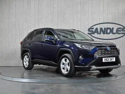 Blue Used 2021 Toyota RAV4 Hybrid SUV | £20,799 (Super price)