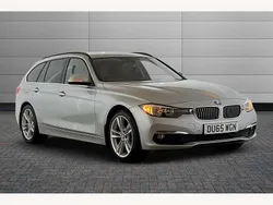 Glacier silver Used 2015 BMW 320 Luxury Line Estate | £12,990 (Good price)