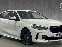 White Used 2021 BMW 118 M Sport Hatchback | £21,499 (A bit pricey)