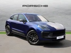 Gentian blue metallic Used 2024 Porsche Macan SUV | £62,500