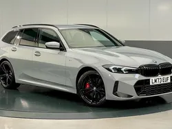 Grey Used 2023 BMW 330e M Sport Estate | £36,000 (Expensive)