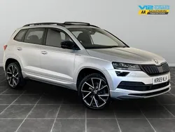 Silver Used 2019 Skoda Karoq SportLine SUV | £15,395 (Fair price)