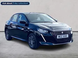 Black Used 2022 Peugeot 208 Active Premium Hatchback | £12,275 (Fair price)