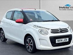 Lipizzan white/sunrise red Used 2014 Citroën C1 Feel Hatchback | £4,000 (Fair price)
