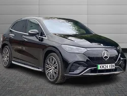 Black Used 2024 Mercedes EQE500 AMG line Estate | £60,490