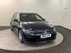 Blue Used 2021 VW Golf VIII R-line Hatchback | £21,250 (A bit pricey)