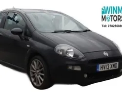 Black Used 2013 Fiat Punto Hatchback | £2,395