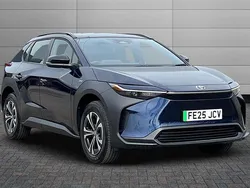 Blue New 2025 Toyota bZ4X PURE SUV | £28,500 (Expensive)