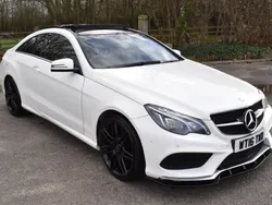 White Used 2016 Mercedes E350 AMG line Coupe | £9,970 (Super price)