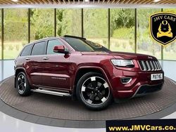 Red Used 2017 Jeep Grand Cherokee Overland SUV | £19,975 (A bit pricey)