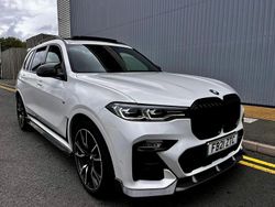 White Used 2021 BMW X7 M Sport SUV | £46,950 (Good price)