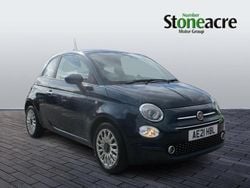 Blue Used 2021 Fiat 500 Lounge Hatchback | £9,000 (Good price)