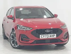 Red Used 2024 Ford Focus ST-Line X Hatchback | £18,998 (Fair price)