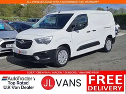 White Used 2021 Vauxhall Combo Edition MPV | £9,975 (A bit pricey)