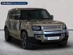 Silver Used 2024 Land Rover Defender HSE Dynamic SUV | £68,999 (Expensive)
