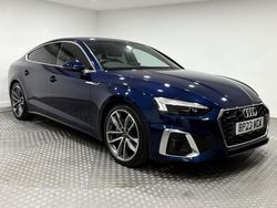Blue Used 2023 Audi A5 Sportback S-Line Hatchback | £27,995 (Fair price)