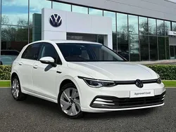 White Used 2022 VW Golf VIII Style Hatchback | £18,792 (Fair price)