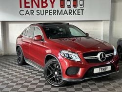 Red Used 2016 Mercedes GLE350 AMG Line Premium Plus Coupe | £24,795 (Fair price)