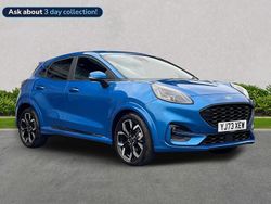 Blue Used 2023 Ford Puma ST-Line X Hatchback | £17,149 (Fair price)
