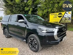 Black Used 2021 Toyota HiLux Pickup | £25,140 (Fair price)