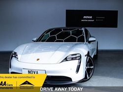 White Used 2021 Porsche Taycan Performance Package Sedan | £47,500 (Fair price)