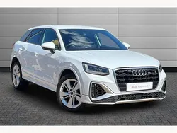 White Used 2022 Audi Q2 S-Line SUV | £24,470 (Fair price)