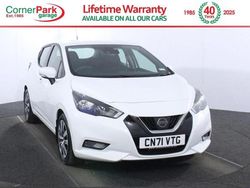 White Used 2021 Nissan Micra Acenta Hatchback | £8,749 (Good price)