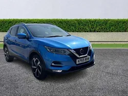 Blue Used 2019 Nissan Qashqai Tekna SUV | £11,349 (Fair price)