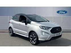 Silver Used 2018 Ford Ecosport ST-Line SUV | £9,361 (Fair price)
