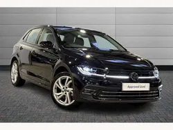 Black New 2024 VW Polo Style Hatchback | £17,991 (Good price)